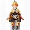 Jilijia Kanroji Mitsuri/Kamado Tanjiro/Agatsuma Zen'itsu Figure Anime Statue Doll Collection Figurine Posizione Seduta Anime Figure