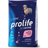 Prolife Cane Adult Sensitive Medium/Large Agnello e Riso - 10 Kg - Croccantini per cani - 1° ORDINE? scegli lo sconto BZR5 / BZR20 + 200 punti fedeltà