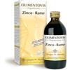 Dr Giorgini Integratore Alimentare, Zinco Rame Olimentovis Liquido Analcoolico - 200 ml