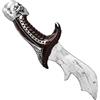 Boland 72299 - Coltello giocattolo per costumi di Halloween, 29 cm, manichino per carnevale e feste a tema