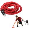 YNXing Corda elastica per allenamento di resistenza dinamica, accelerazione, velocità per allenamento di resistenza, per migliorare forza, potenza e agilità (3 m)