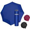 Doppler Ombrello Mini Light Up Reflex in blu I Ombrello con bordo riflettente I Ombrello tascabile portatile I Mini ombrello con borsa portaombrelli I Ombrello tascabile leggero da viaggio