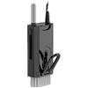 Generisch Kit di pulizia 8 in 1 per tastiera, smartphone, iPad e airpods, penna di pulizia multifunzione con spazzola morbida per la custodia delle cuffie Bluetooth (nero)