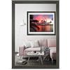 rahmengalerie24 Cornice portafoto da 50 x 100 cm, in legno di quercia e vetro acrilico, senza passepartout, per foto o immagini, in MDF, senza immagine Alice