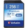 VERBATIM SCHEDA SDXC VERBATIM 256GB CLASS 10