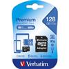 VERBATIM SCHEDA MICRO SDXC VERBATIM 128GB PREMIUM UHS-1 CLASS 10