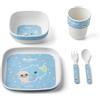 Anteprima Brands YOOHOO BABY BY NUVITA BAMBOO KIT PAPPA 12+ LIGHT BLUE