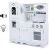 Baby Vivo Cucina Bambini Giocattolo Cucina Gioco Legno Giocare LED Luci Suoni