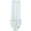 Osram - Lampada fluorescente compatta Dulux D/E, luce bianca calda (827) 13W G24q-1