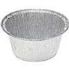 CUKI PROFESSIONAL Vaschetta monouso alluminio tonda creme caramel 100 pezzi 501G - T21G