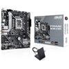 ASUS PRIME H610M-A WIFI Scheda madre Intel Micro ATX, DDR5 LGA 1700, 4 SATA 6Gb/s, 2 slot M.2, WIFI 5, Ethernet Intel, DisplayPort, HDMI, USB 3.2 Gen 2 e Type-C, Aura Sync