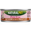 NaturalPet Cat Kitten Ragù Prime Orme 85 gr - Ragù di tacchino con cubetti di prosciutto cotto - Confezione da 6 pezzi - 1° ORDINE? scegli lo sconto BZR5 / BZR20 + 200 punti fedeltà