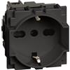 BTICINO Presa bipasso 2P+T 10/16A 250Vac standard tedesco Living Now BTicino KG4140A16 [04181000]