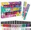 Beauty4Britain Set di 20 Smalti per Unghie per Donna 20 Diversi Colori Ricchi Asciugatura Rapida e Smalto per Unghie Non Gel Confezione Regalo Deluxe e 2 Segnalibri Inclusi