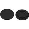 Le Creuset Set con 2 Tappi per Macinini, Silicone, Nero lucido, 93010800140200