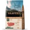 BRAVERY DOG ADULT M/L GRAIN FREE MAIALE 4 Kg