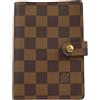 Louis Vuitton Pre-Owned - Custodia per Agenda PM 2004 - Donna - pelle/tela - Taglia unica - Marrone