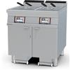 LOTUS Friggitrice professionale elettrica 2 vasche 18+18 litri - Touchscreen