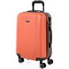 ITACA - Valigia Bagaglio a Mano 55x40x20 - Trolley Bagaglio a Mano, Trolley Cabina, Valigie, Trolley 55x40x20, Corallo-Antracite