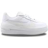 NIKE Air Force 1 PLT.AF.ORM, Sneaker Donna, White/Summit White-White-White, 38 EU