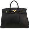 Hermès Pre-Owned - Borsa a mano Birkin 40 2011 - Donna - pelle - Taglia unica - Nero