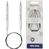 KnitPro Ferri da maglia fissi Nova - Ferri da maglia circolari 40 cm x 9 mm