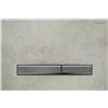 Geberit Placca Geberit Sigma50 Square Effetto Cemento / Nero Cromato Doppio Tasto | 115.671.JV.2 Nero Cromo