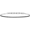 Breil, Collezione Tennis, Bracciale Donna in Acciaio Lucido con Cubic Zirconia, Lucente ed Elegante, Lunghezza Regolabile
