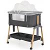 MONI CANGAROO Culla Fianco Letto Co Sleeping ADORO BLACK