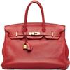 Hermès Pre-Owned - Borsa a mano Birkin 35 Pre-owned 2010 - Donna - pelle di vitello - Taglia unica - Rosso