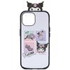 Sanrio Custodia trasparente per iPhone 15/14/13 Sanrio Kuromi Efit Frame