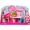 Barbie Mini BarbieLand - Mini Casa dei sogni 1, playset con bambola Barbie da 3,8 cm a sorpresa, mobili, accessori, ascensore e piscina inclusi, giocattolo per bambini, 4+ anni, HYF45