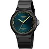 TONSHEN Unisex Orologio Uomini e Donne da Analogico Quarzo 50M Impermeabile Orologi da Polso 12 Colore Plastica Cassa e Gomma Cinturino (Blu)