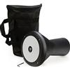 VD VATAN since 1975 VD Vatan Piccolo tamburo Darbuka in alluminio pressofuso nero opaco, 30 cm.