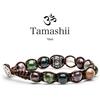 Tamashii Bracciale Tamashii ruota della preghiera in agata muschiata