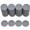 SmartDealsPro - Set di 100 contatori in plastica opaca, 25 mm, con scatola portaoggetti (Grigio Scuro)