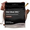 THE PROTEIN WORKS Protein Works | Diet Meal 360 - PLATINUM Innovation, Shake Sostitutivo Pasti Dietetico, Perdita Peso, 26 Vitamine & Minerali, Semi Di Lino, Inulina, Omega‑3, Cioccolato Morbido, 16 Pasti, 1kg