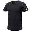 Navigare Confezione 3 T-Shirt Uomo Scollo a v Cotone Elasticizzato Colore Bianco e Nero B2Y571 Nero, 4/M