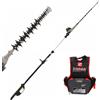 Zanon Raptor 600 - Tagliasiepi su asta di prolunga telescopica a batteria 50.4V/6.4Ah - Lama da 60 cm