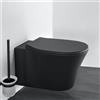 Ideal Standard Connect Air WC sospeso con AquaBlade, E0054V3, Connect Air nero opaco [WC > WC Sospesi]