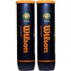 Wilson Roland Garros Tennis Balls, Palla Unisex-Adult, Giallo, 1 può x 4 Palle