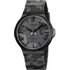 TONSHEN Unisex Orologio Uomini e Donne da Analogico Quarzo 50M Impermeabile Orologi da Polso 12 Colore Plastica Cassa e Gomma Cinturino (Grigio Camo)