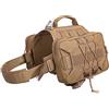 EXCELLENT ELITE SPANKER Dog Pack Hound Dog Borsa da Sella per Zaino da Viaggio Campeggio Escursionismo Cane di Taglia Media e Grande con 2 capienti Tasche Laterali(COB-M)