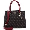 GUESS Noelle Girlfriend Satchel, Borsa Donna, Marrone, Unica