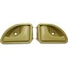 Viviance Maniglia per porta interna anteriore sinistra e destra compatibile con Renault Kangoo I 1997-2007 Twingo I 1993-2007 - Type A Giallo Sinistra e Destra