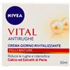 Nivea Vital Antirughe Crema Giorno Rivitalizzante Con Calcio Ed Estratti Di Perle Per Pelli Mature 50ml