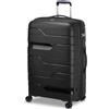 Md1 Trolley Grande 75 Cm Espandibile - Nero