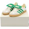 Adidas ID3518 FOOT INDUSTRY adidas Originals Gazelle Indoor Bianco sporco Verde (Uomo