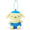 Sanrio Pompompurin Peluche Colore Mascotte Porta Tokimeki Pushing Goods Blu