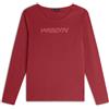 Freddy T-shirt donna regular fit manica lunga con logo floreale